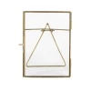 Nkuku Danta Brass Standing Frame 5 x 7