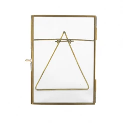 Nkuku Danta Brass Standing Frame 5 x 7