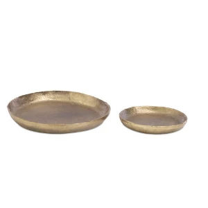 Nkuku Small Gold Jahi Plate 1 Nkuku Small Gold Jahi Plate