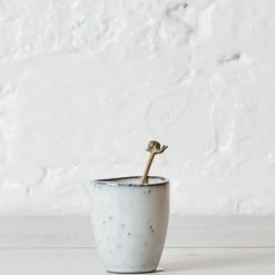 Nkuku Antique Brass Snail Spoon