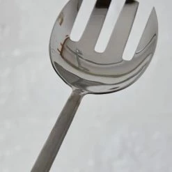 Nkuku Salad Servers Sirkali Silver