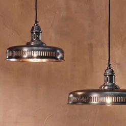 Nkuku Gabra Flat Pendant Small