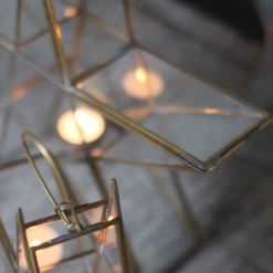 Nkuku Sanwi Standing Star Brass - Medium