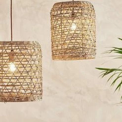 Nkuku Beru Rattan Lampshade