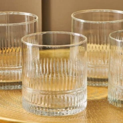 Nkuku Mila Tumbler Glass In Clear
