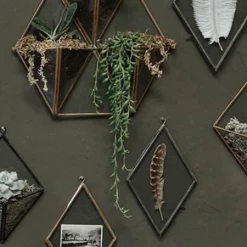 Nkuku Kiko Diamond Black Frame Large