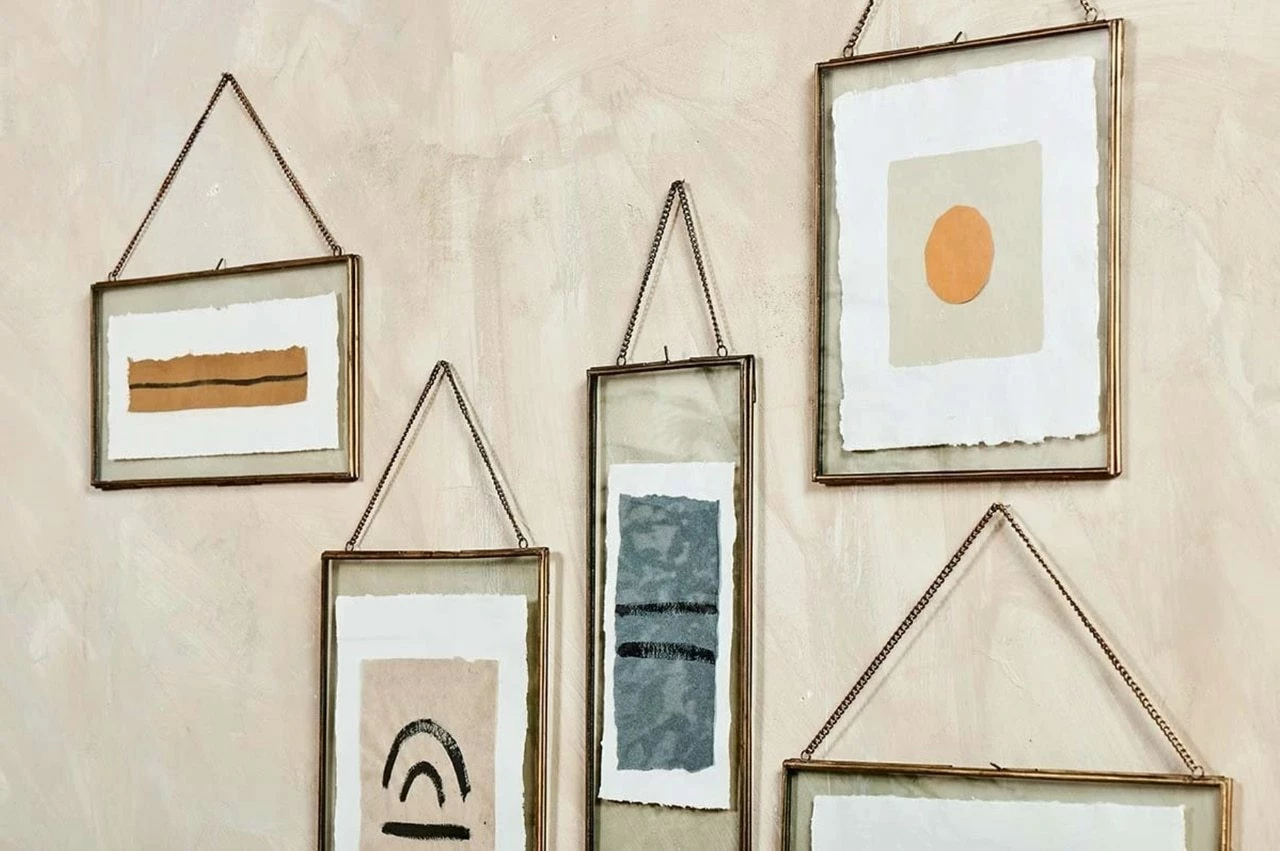 Nkuku Xl Brass Kiko Frame Portrait 36 X 29 Cm 5 Nkuku Xl Brass Kiko Frame Portrait 36 X 29 Cm