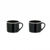 Nkuku Datia Small Mug Black Set Of Two
