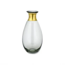 Nkuku Large Smoke Miza Mini Glass Vase