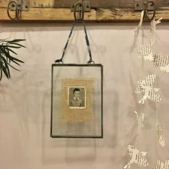 Nkuku Petit cadre Kiko Portrait Zinc