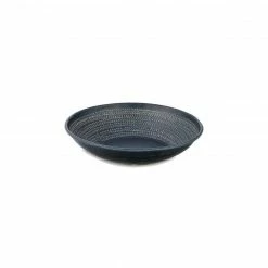 Nkuku Small Black Aluminium Mahika Bowl