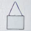 Nkuku Medium Kiko Zinc Hanging Frame 5 x 7 inch Landscape