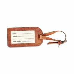 Nkuku Namba Leather Luggage Tag By 6 Nkuku Namba Leather Luggage Tag By