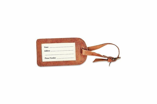 Nkuku Namba Leather Luggage Tag By 3 Nkuku Namba Leather Luggage Tag By