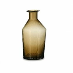 Nkuku Coffee Brown Zaani Glass Vase 8 Nkuku Coffee Brown Zaani Glass Vase