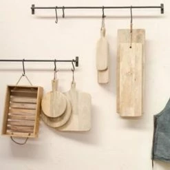 Nkuku Set of 4 Small Laila Iron Hooks