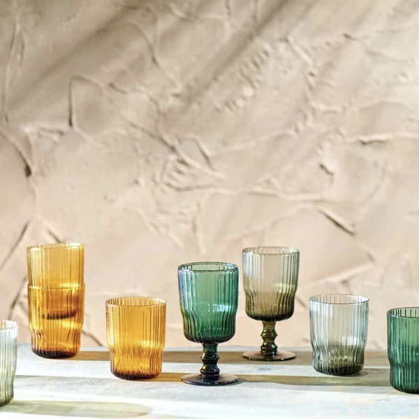 Nkuku Amber Fali Tumblers Set Of 4 2 Nkuku Amber Fali Tumblers Set Of 4