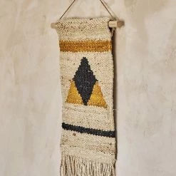 Nkuku Triangle Hombi Hemp Wall Hanging