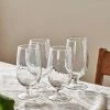 Nkuku Yala Glass In Clear - Set Of 4