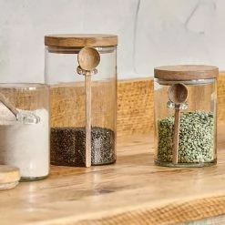 Nkuku Kossi Storage Jar Large 22 X 12 5 Cm