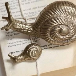 Nkuku Brass Snail Paper Weight