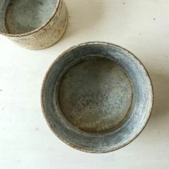 Nkuku Abari Aged Zinc Pot - Large 5 Nkuku Abari Aged Zinc Pot - Large