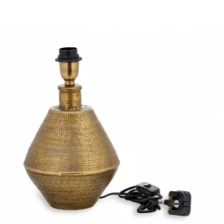 Nkuku Nalgonda Lamp - Antique Brass - Small