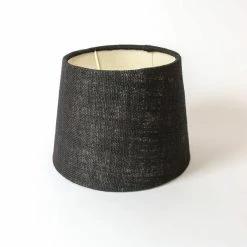 Nkuku Dia Jute Lampshade - Small Ink