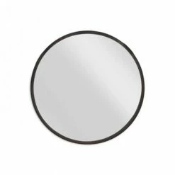 Nkuku Modasa Iron Mirror In Black