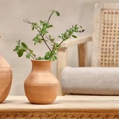 Nkuku Terracotta Vase