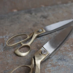 Nkuku Borani Brass Scissors - Small