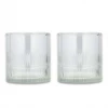 Nkuku Mila Tumbler Glass In Clear
