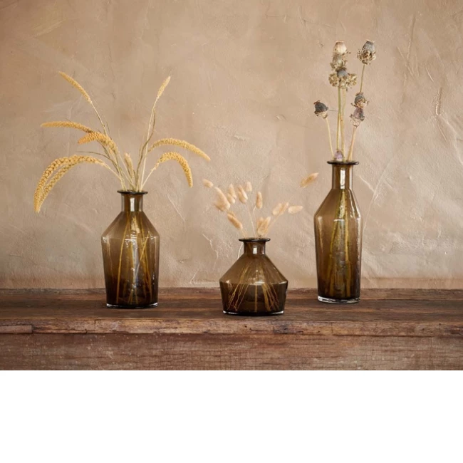 Nkuku Zaani Glass Vase - Large 2 Nkuku Zaani Glass Vase - Large