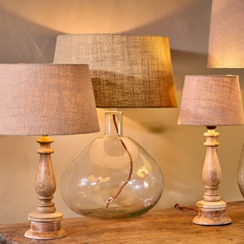 Nkuku Dia Jute Lampshade - Natural - Small 3 Nkuku Dia Jute Lampshade - Natural - Small