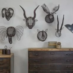 Nkuku XL Reindeer Head Trophy