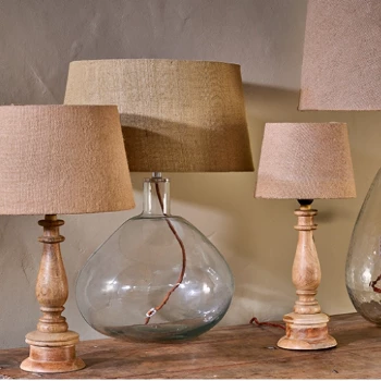 Nkuku Dia Jute Lampshade - Natural - Medium 4 Nkuku Dia Jute Lampshade - Natural - Medium