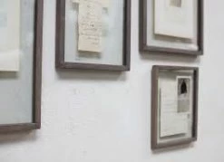 Nkuku 50x35 cm Dark Mango Wood and Glass Indu Frame