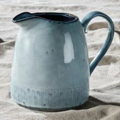 Nkuku Dusty Blue Malia Jug - Large