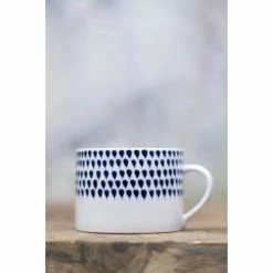 Nkuku Indigo Drop Mug