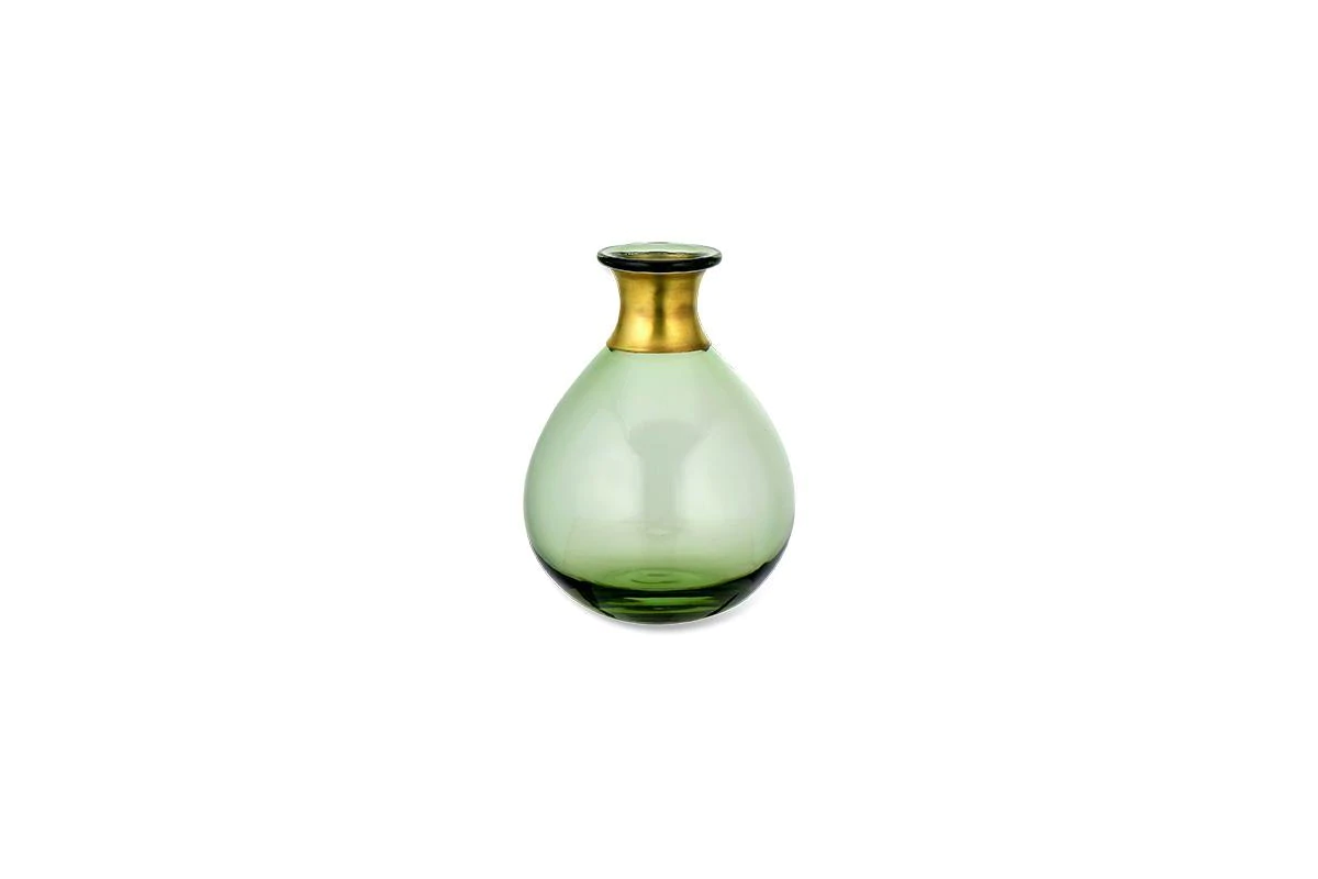 Nkuku Miza Mini Glass Vase - Medium 2 Nkuku Miza Mini Glass Vase - Medium
