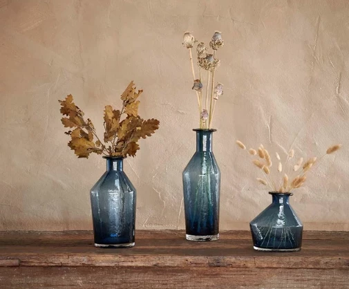 Nkuku Zaani Glass Vase Wide 3 Nkuku Zaani Glass Vase Wide