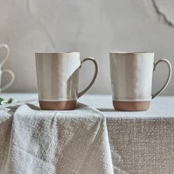 Nkuku Edo Glazed Terracotta Mug Tall 7 Nkuku Edo Glazed Terracotta Mug Tall