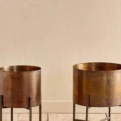 Nkuku Large Juoni Iron Planter