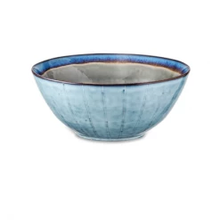 Nkuku Dakara Grey Serving Bowl