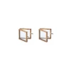Nkuku Tiny Folded Danta Frame - Antique Brass (Set of 2)