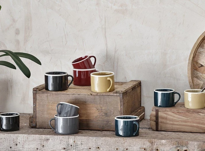 Nkuku Datia Mug Teal Set Of Two 2 Nkuku Datia Mug Teal Set Of Two