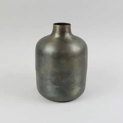 Nkuku Boro Iron Straight Vase - Large 6 Nkuku Boro Iron Straight Vase - Large