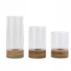 Nkuku Medium Idha Hurricane Lantern - Straight