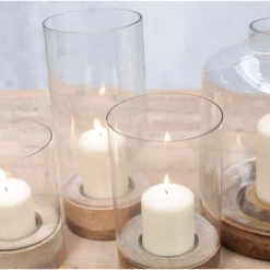 Nkuku Medium Idha Hurricane Lantern - Straight 5 Nkuku Medium Idha Hurricane Lantern - Straight