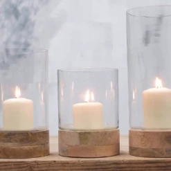 Nkuku Medium Idha Hurricane Lantern - Straight 4 Nkuku Medium Idha Hurricane Lantern - Straight